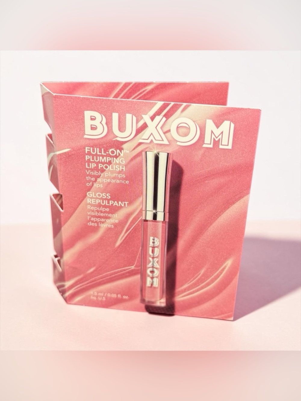 🏷️‼️5/$25🏷️‼️💕BUXOM💕Full-On Plumping Lip Polish in Dolly/NIP